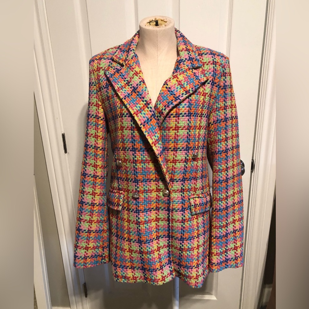 Remix Firenze Colourful Tweed Women's Blazer